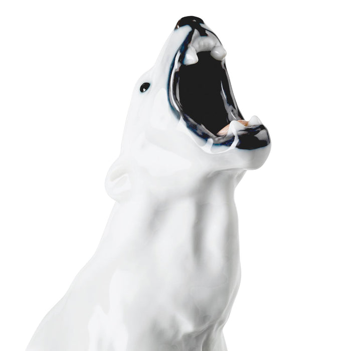 Royal Copenhagen Eisbär Polar Bear Roaring 33,5cm