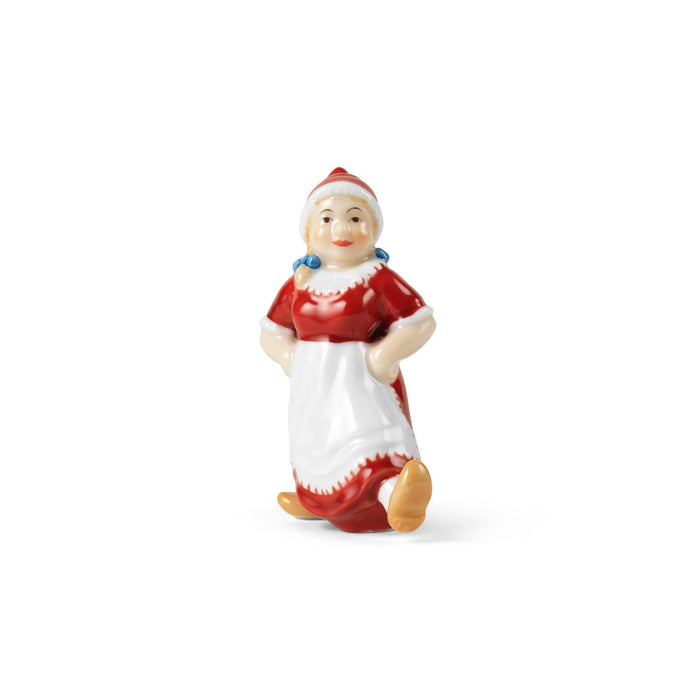 Royal Copenhagen Jahresfigur Santa Weihnachtsfrau 2024, 10 cm