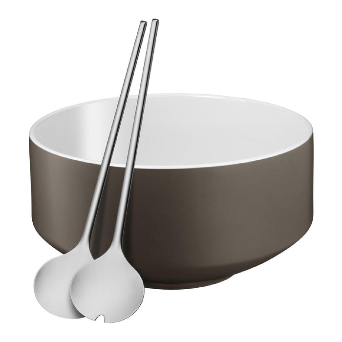 WMF Salatschale 3-teilig Lava Grey Satin Moto