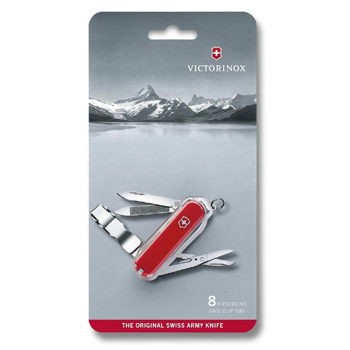 Victorinox Nail Clip 580, Rot