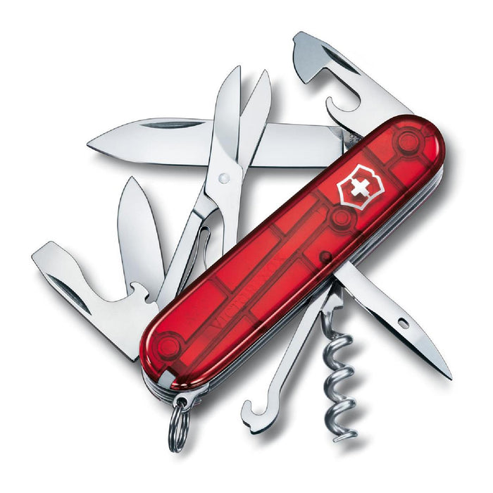 Victorinox Climber, Rot transparent