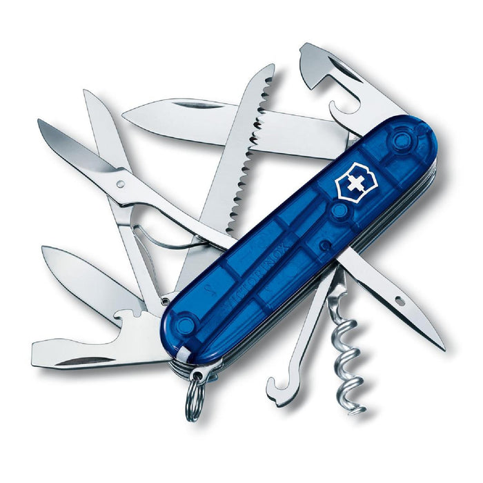 Victorinox Huntsman, Blau transparent