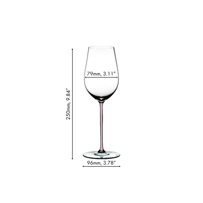 RIEDEL Fatto A Mano Riesling/Zinfandel - Pink