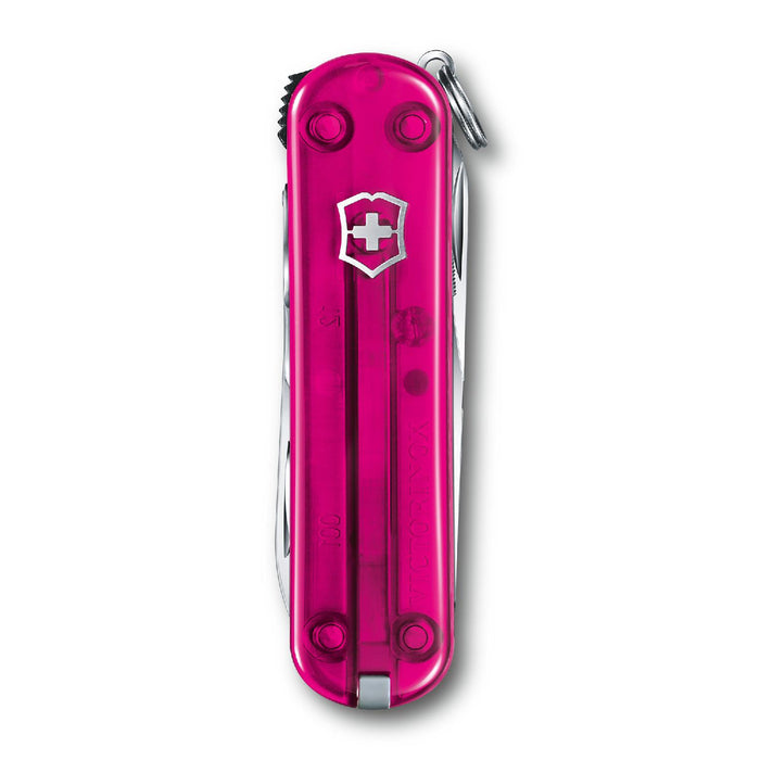 Victorinox Nail Clip 580, Pink transparent