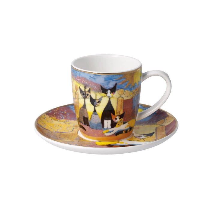 Goebel Wohnaccessoires Rosina Wachtmeister - "Macchia e amici" - Espressotasse