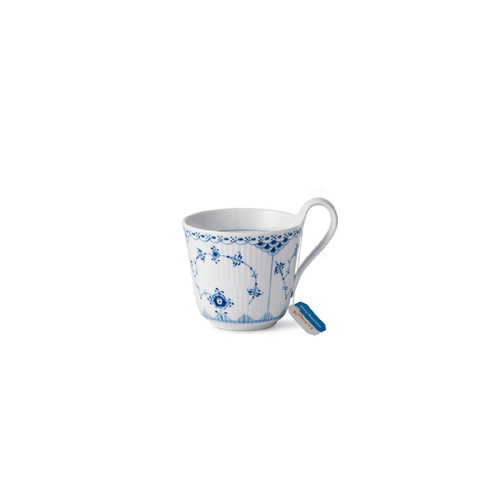 Royal Copenhagen Musselmalet Halbspitze Tasse mit hohem Henkel - 33 cl