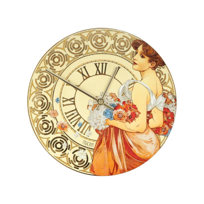 Goebel Alphonse Mucha  - Sommer 1900 - Wanduhr