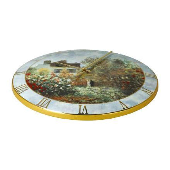 Goebel Claude Monet  - Das Künstlerhaus - Wanduhr