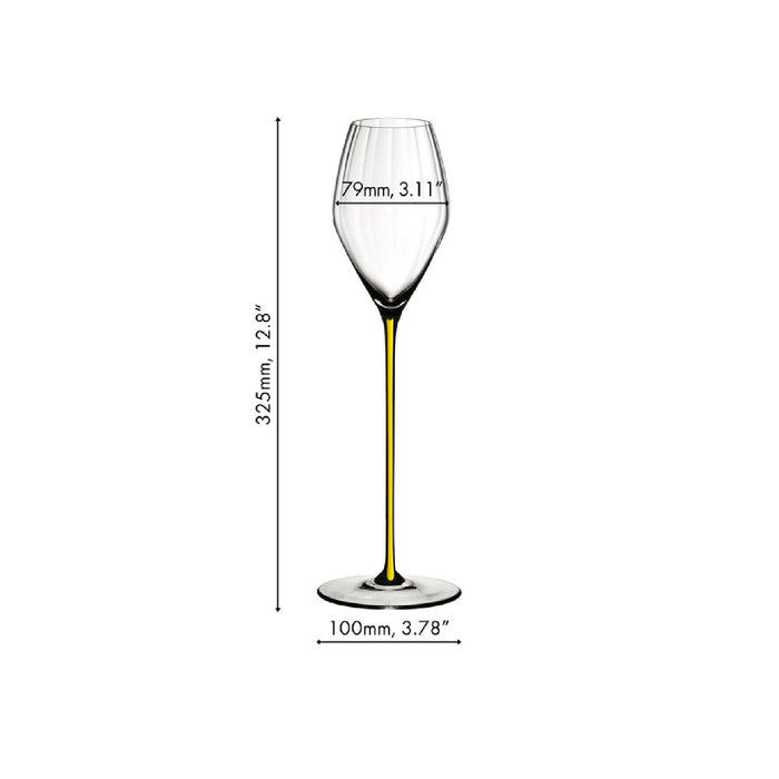 RIEDEL High Performance Champagnerglas - Gelb