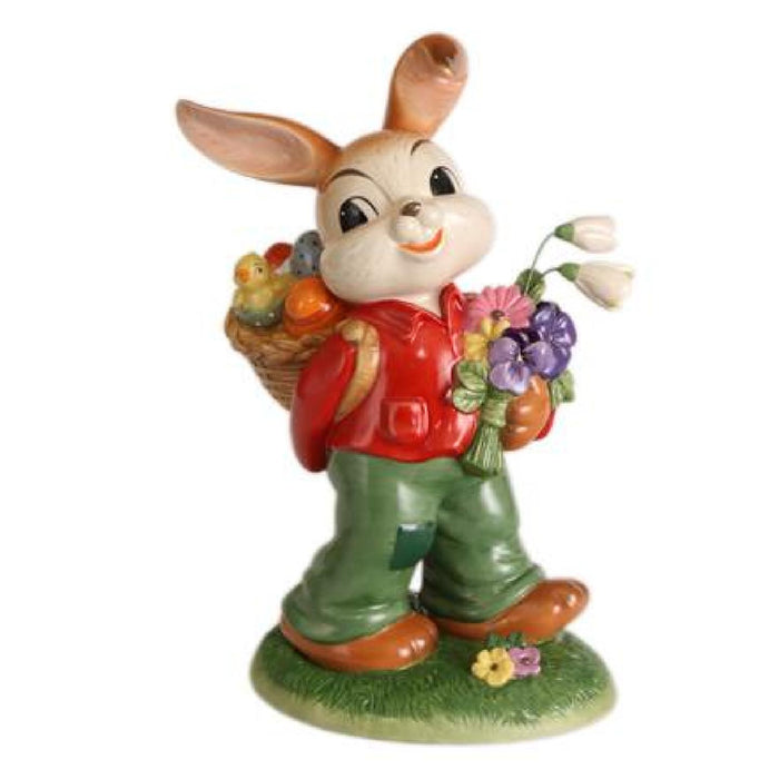 Goebel Osterhasen Hase "Frohe Osterzeit" - Figur