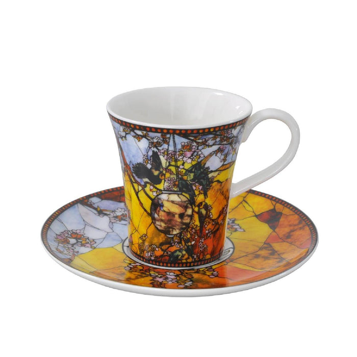 Goebel Louis Comfort Tiffany  - Sittiche - Espressotasse