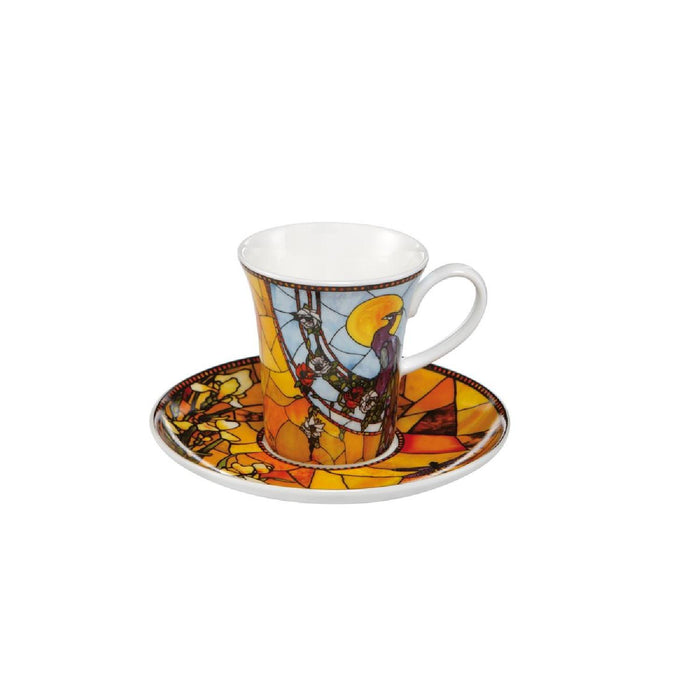 Goebel Louis Comfort Tiffany  - Pfau - Espressotasse