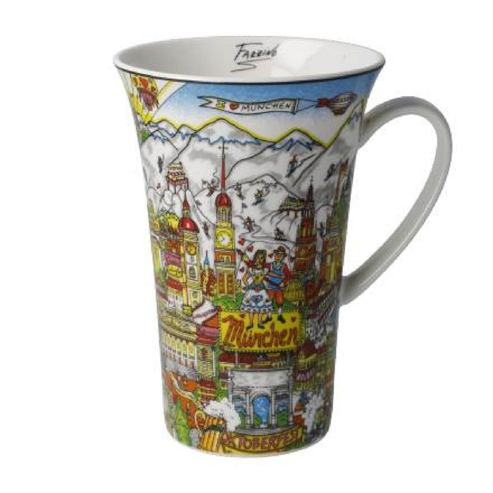 Goebel Charles Fazzino  - Oktoberfest in Munich - Künstlertasse