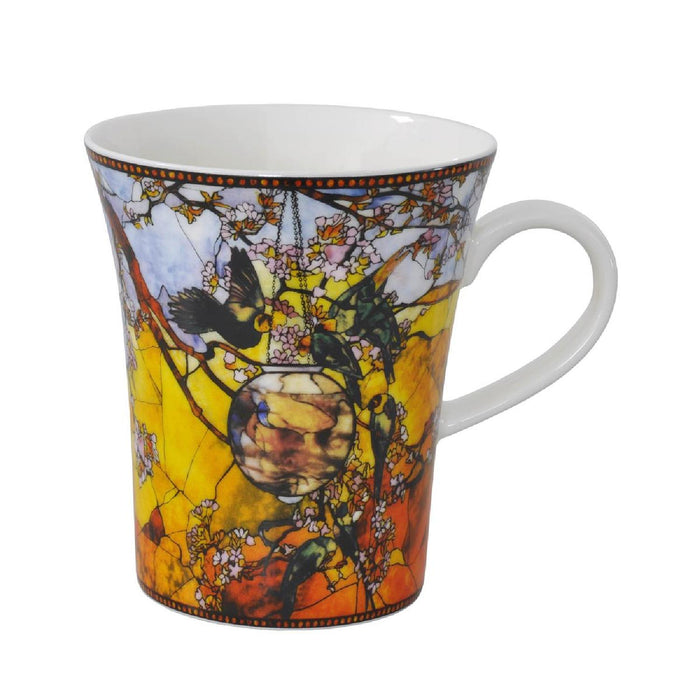 Goebel Louis Comfort Tiffany  - Sittiche - Künstlertasse