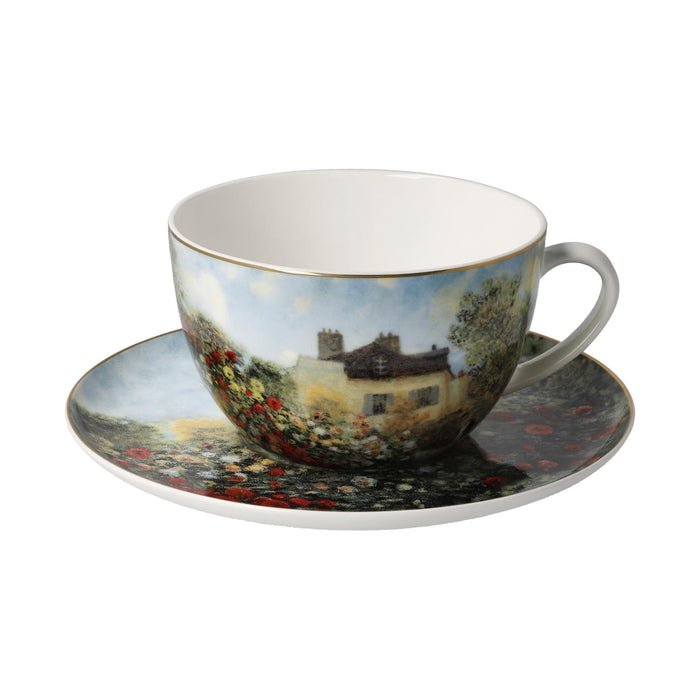 Goebel Claude Monet Claude Monet - Das Künstlerhaus - Milchkaffeetasse