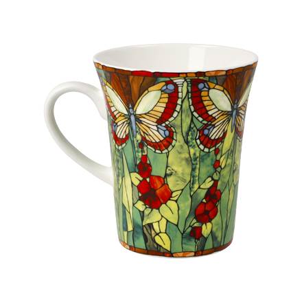 Goebel Louis Comfort Tiffany Tiffany - Schmetterlinge - Künstlertasse